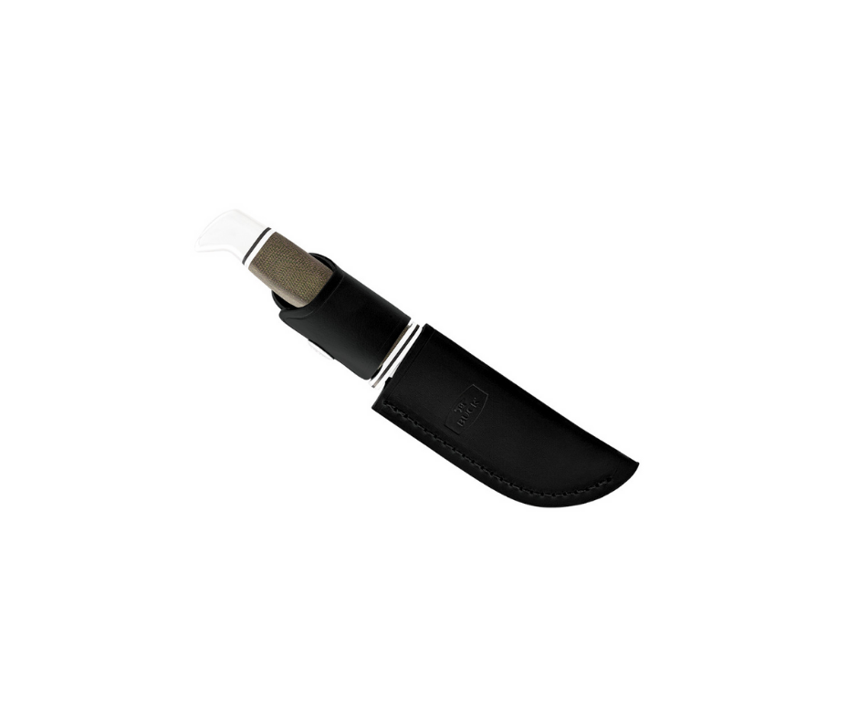 Buck 103 Skinner Pro jagtkniv med fast klinge og sort læderskede