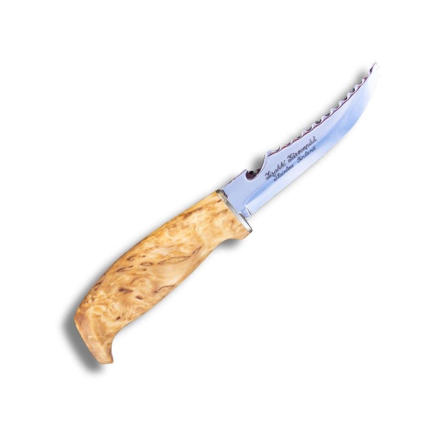 Iisakki Järvenpää MULTIPURPOSE FISH KNIFE - Tummanruskea - Obrázek 2