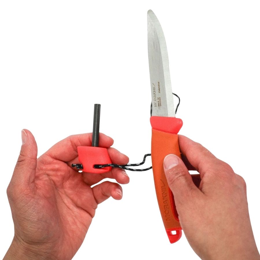 Morakniv Companion Spark Emergency (S) – hi-vis červený - Obrázek 4